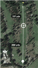 aerial photo of Hole 4 Par 4 426 Yards