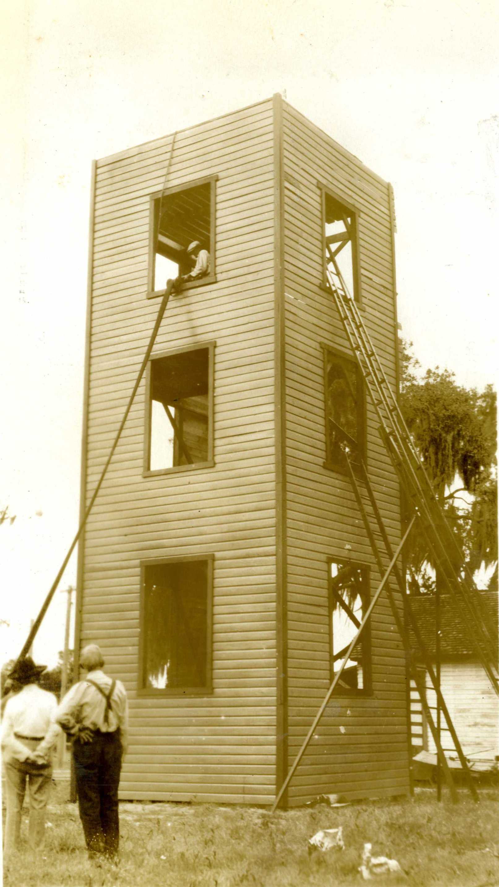 1931 fire college Tower
