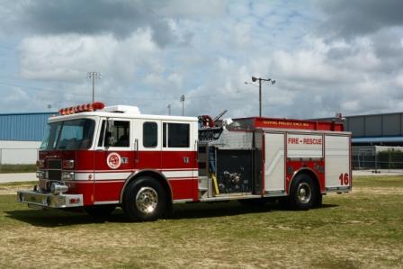 E-16, engine 16 fire truck