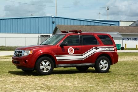 2010 Ford Escape, Fire inspector vehicle