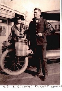 J. S. Pickett, Town Marshal 1922 - 1924 J. S. Pickett, Town Marshal 1922 - 1924
